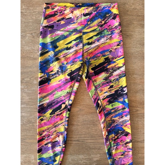 🍋 EUC Lululemon Wunder Train Tight-Highrise Legging 25-Catalyst Multi-Size 10 - Picture 1 of 10